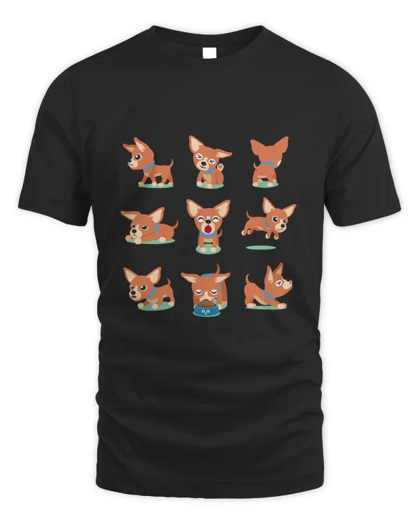 Chihuahua Poses Classic T-Shirt