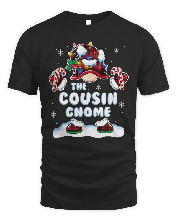 Funny The Cousin Gnome Christmas PJS Group Matching Family Xmas Gift