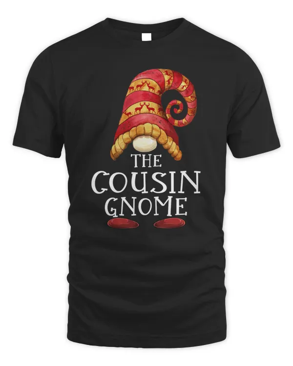 Funny The Cousin Gnome Christmas PJS Group Matching Family Xmas