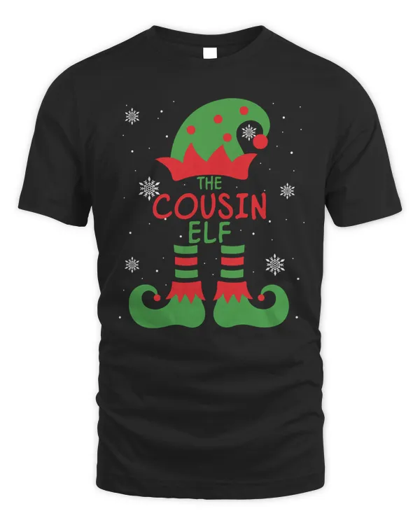 Cousin Gifts Matching Family Funny Xmas The Cousin ELF Christmas PJS Group