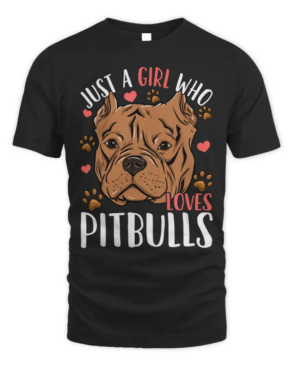 Pitbull Dog Kids Pitbull Just A Girl Who Loves Pitbulls 76