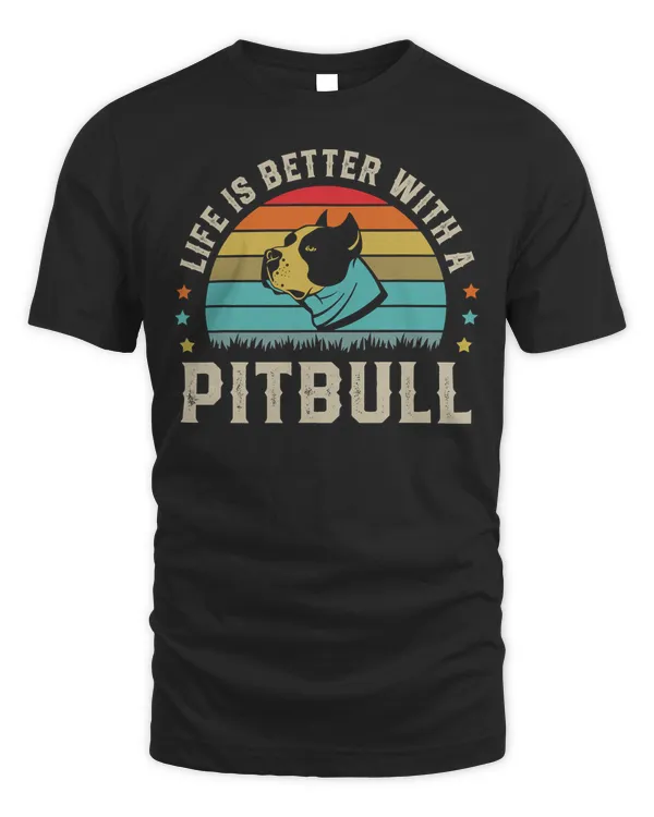 Pitbull Dog Life is Better with a Pitbull Pet Dog Lover Owner 29
