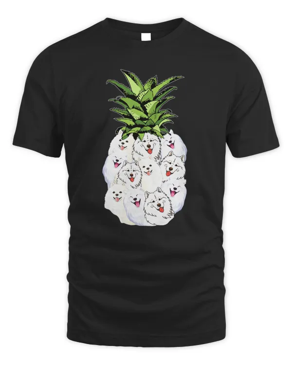 Funny American Eskimo Dog Pineapple Cute Dog Lover Puppy Owner Gift