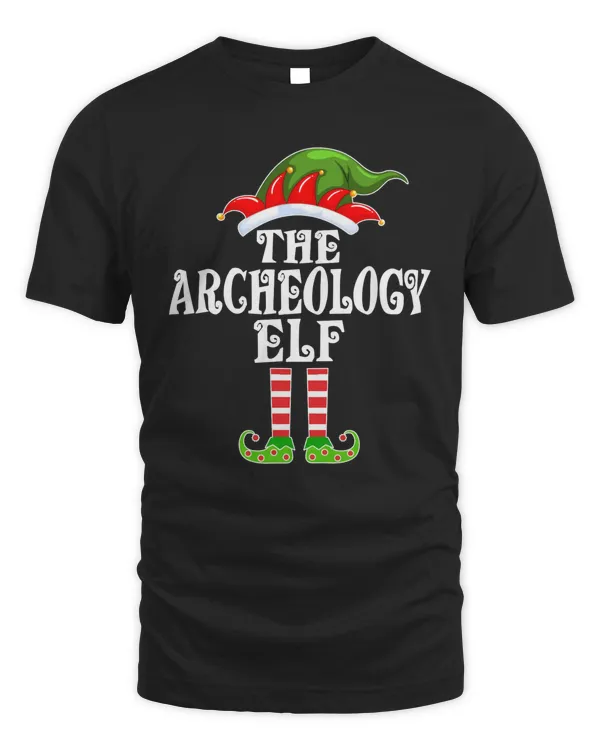 Archeology Elf Matching Family Group Christmas Party Pajama