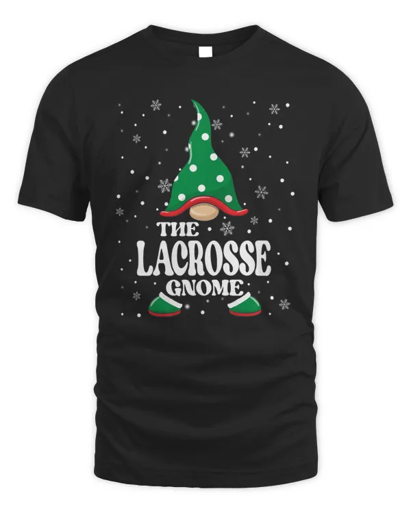 The Lacrosse Gnome Christmas Sport Matching Family Group