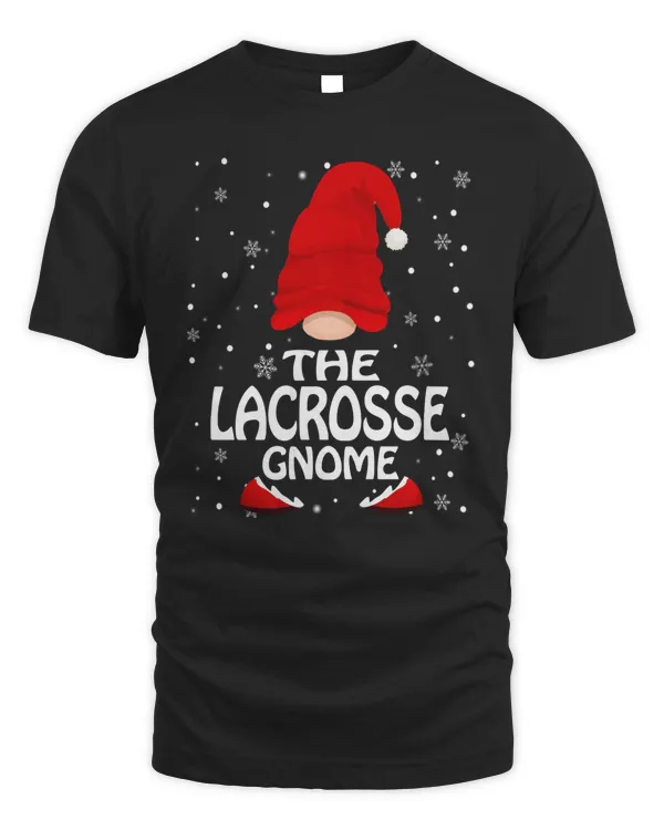 Lacrosse Gnome Funny Christmas Matching Family Pajama