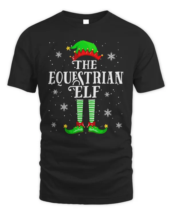 The Equestrian Elf Christmas Family Matching Pajama