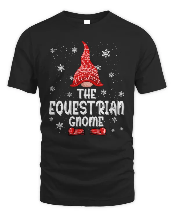 The Equestrian Gnome Christmas Pajama Matching Family Group