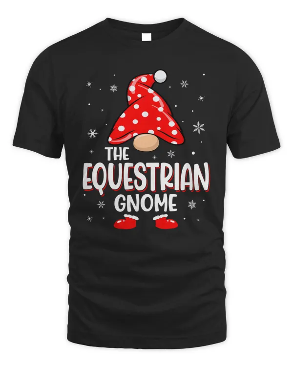 The Equestrian Gnome Christmas Sport Matching Family Group