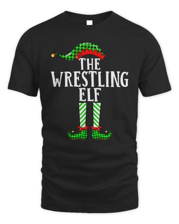 The Wrestling ELF Matching Family Group Christmas Sport