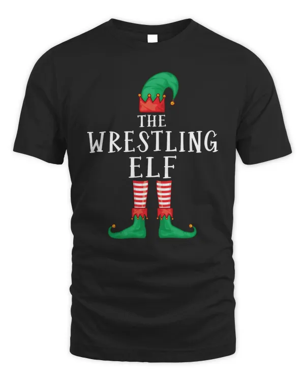 The Wrestling Elf Matching Family Group Sport Xmas Pajama