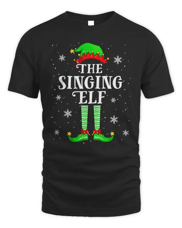 The Singing Elf Family Matching Group Christmas Party Pajama Xmas Gift