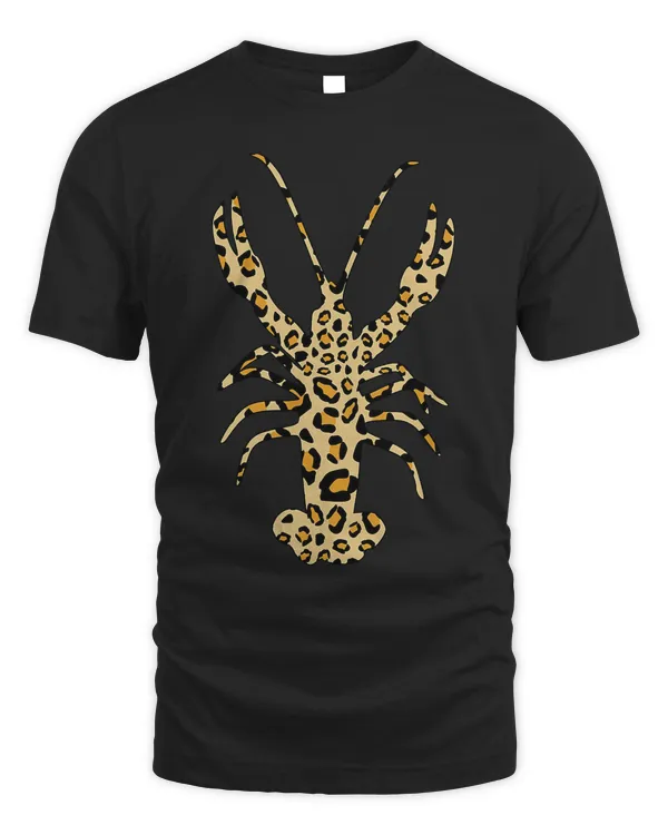 Cheetah Leopard Print Crawfish for Women T-Shirt