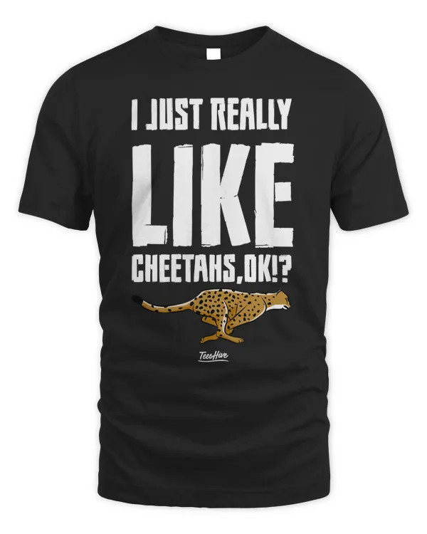 Cheetah Lover Gift Love Cheetah Shirt Women Men Boy Girl Kid T-Shirt