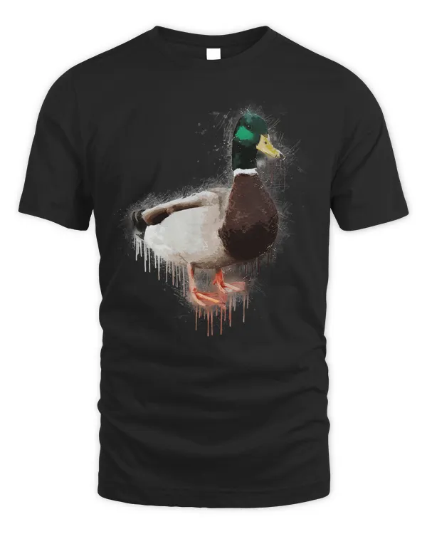 Duck Animal Lover Cartoon Graphic Color 535