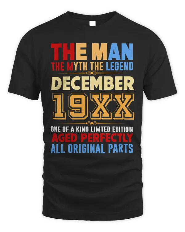 The man. The myth. The legend - YOUR MONTH - YOUR YEAR Personalized birthday tshirts