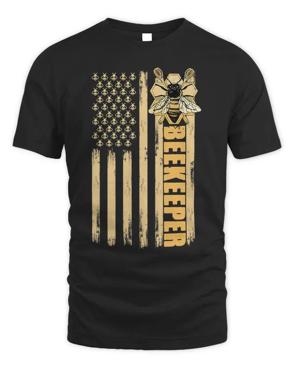 Bee Beekeeping Honeycomb Bee Patriotic Beekeeper 429