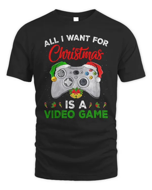 All I want for Christmas is a Video Game Santa Hat Gamers 18
