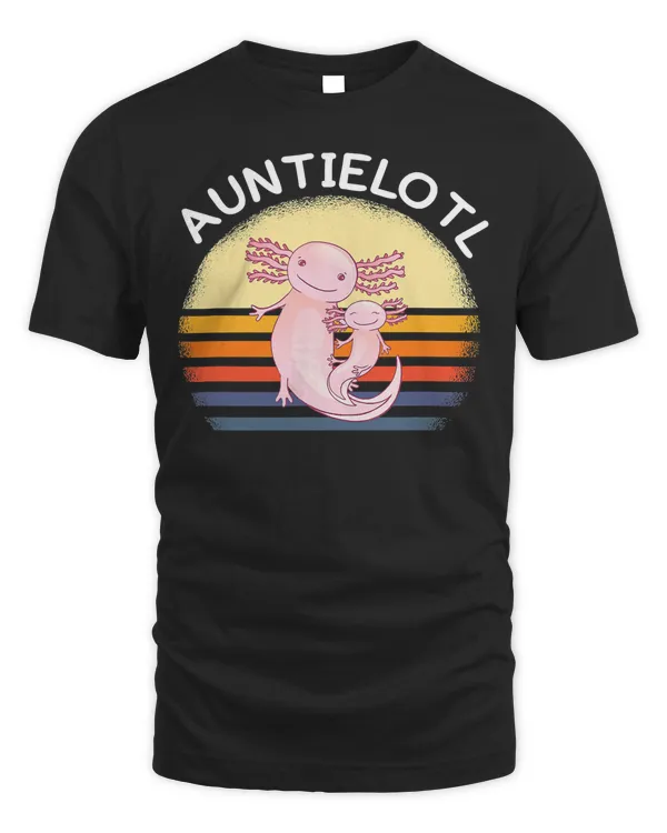 Auntielotl Auntie Aunt funny retro Axolotl 350