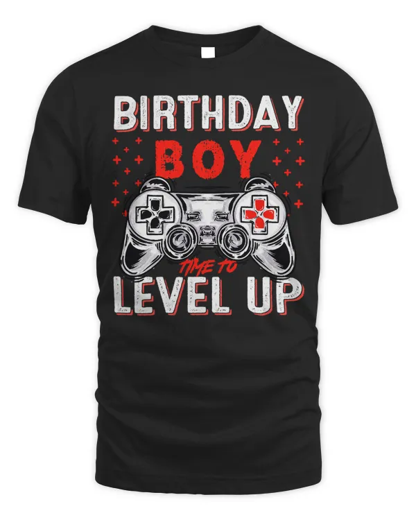 Birthday Boy Time to Level Up Video Game Birthday Boys 167
