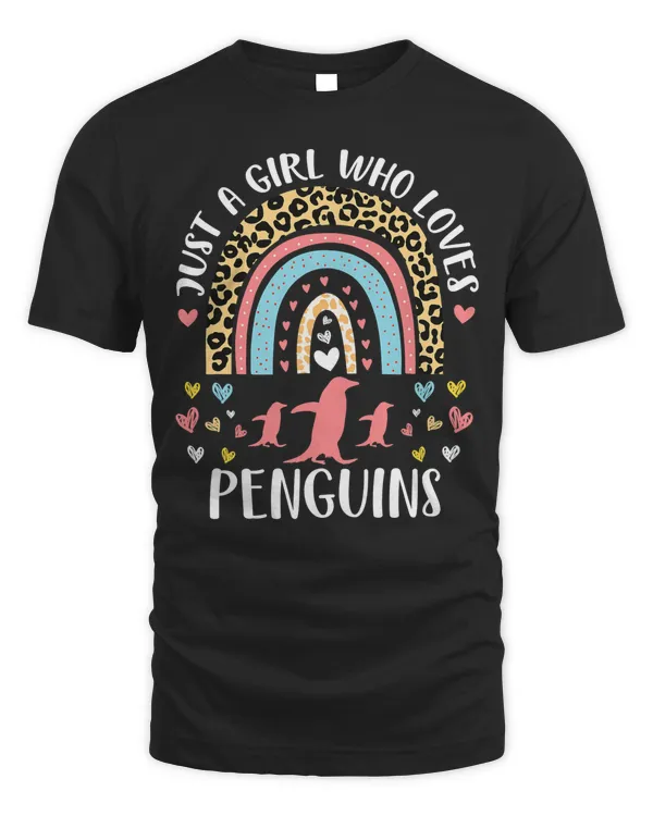 Penguin I'm Just A Girl Who Loves Penguins Heart Funny Penguin Lover 88