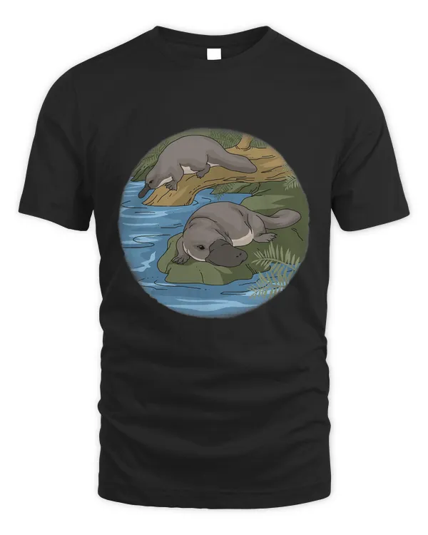 Be A Platypus Tshirt Nature Spirit Animal Platypus T-Shirt