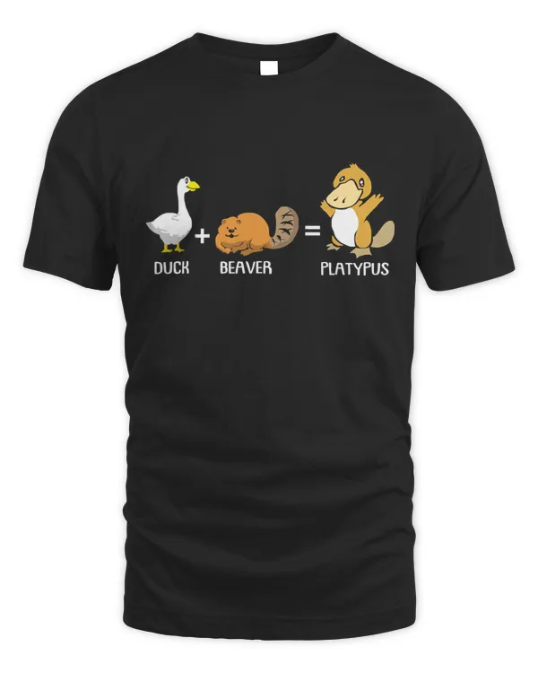Platypus Shirt Our Powers Combined T-Shirt