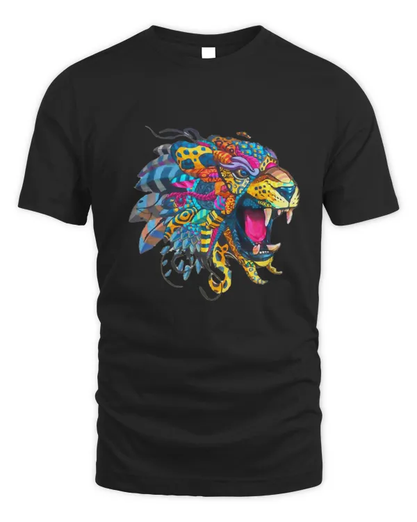 Colorful Tiger Alebrije T-Shirt