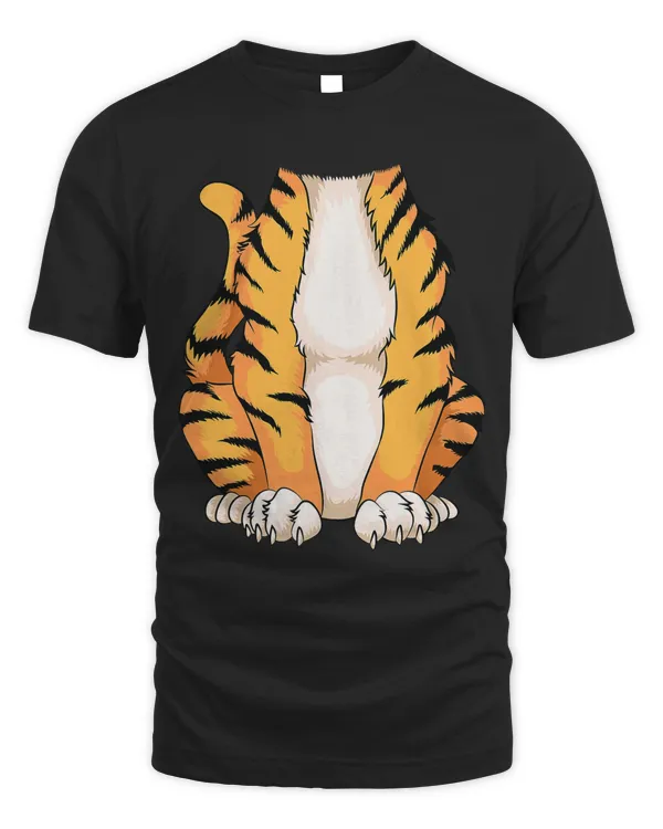 Cute Headless Tiger Costume Halloween  Funny Animal Gift T-Shirt