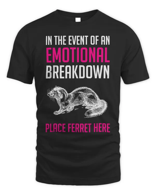 Funny Ferret Gift for Women Men Kid T-Shirt