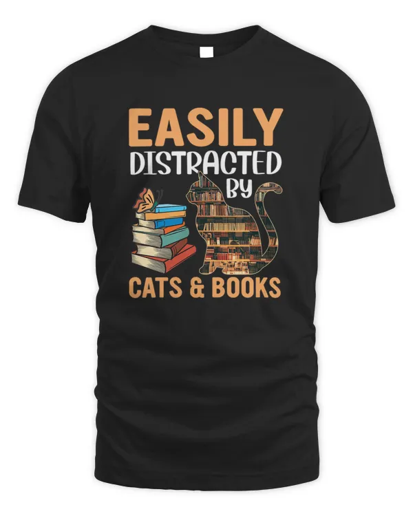 Cats And Books Cat and Book Lover  ArtisticNinja