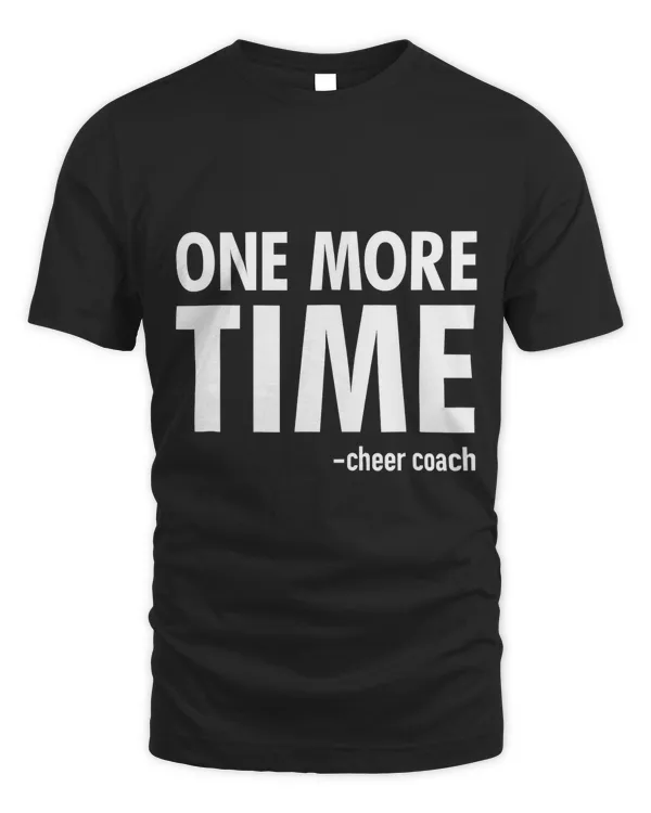 Cheer Coach Funny Cheerleading Gift T-Shirt