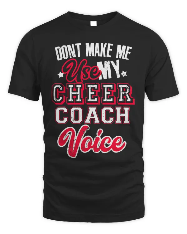 Cheer Coach Shirt  Cheerleading Coach Voice Gift