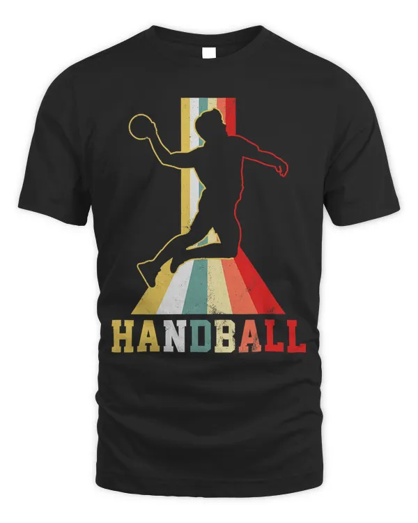 Handball Handballer Retro Sports Lover Gift T-Shirt