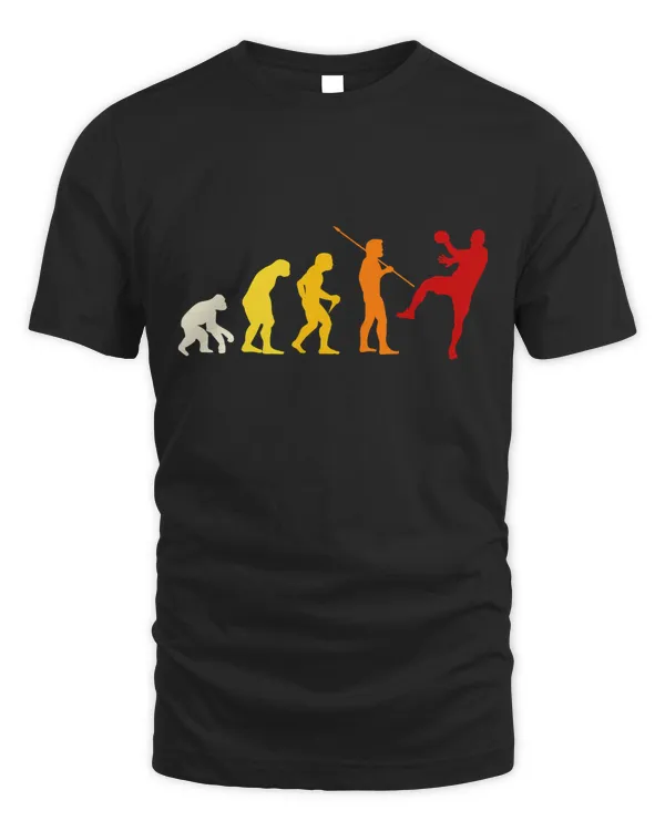 Handball Player Evolution Great Gift Handball Men Boys T-Shirt