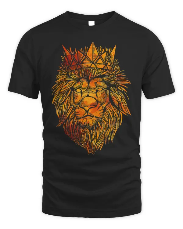 Animal King Africa Gift Idea Lion T-Shirt