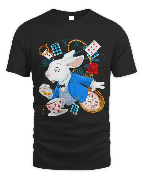 Alice in Wonderland T-Shirt - White Rabbit Tee
