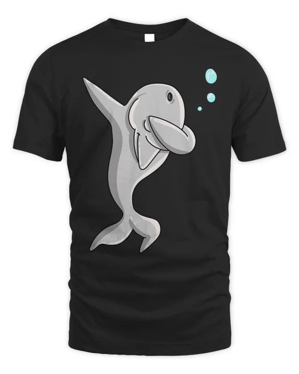 Cool Dabbing Dolphin  Funny Hip-Hop Porpoise Dancing Gift T-Shirt