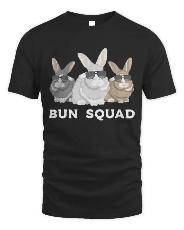 Bunny Squad Cute Rabbit Fluffle Pullover Hoodie