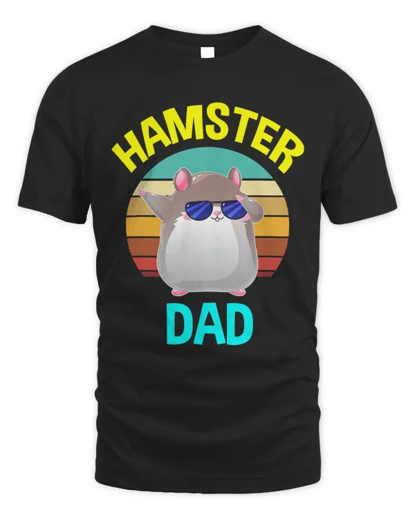 Hamster Dad Costume Lovers Gifts Men Kids T-Shirt