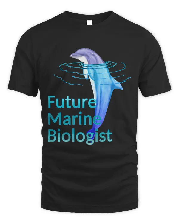Future Marine Biologist Ocean Dolphin T-Shirt