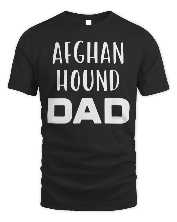 Afghan Hound Dad Funny Dog Lover Gift Christmas T-Shirt