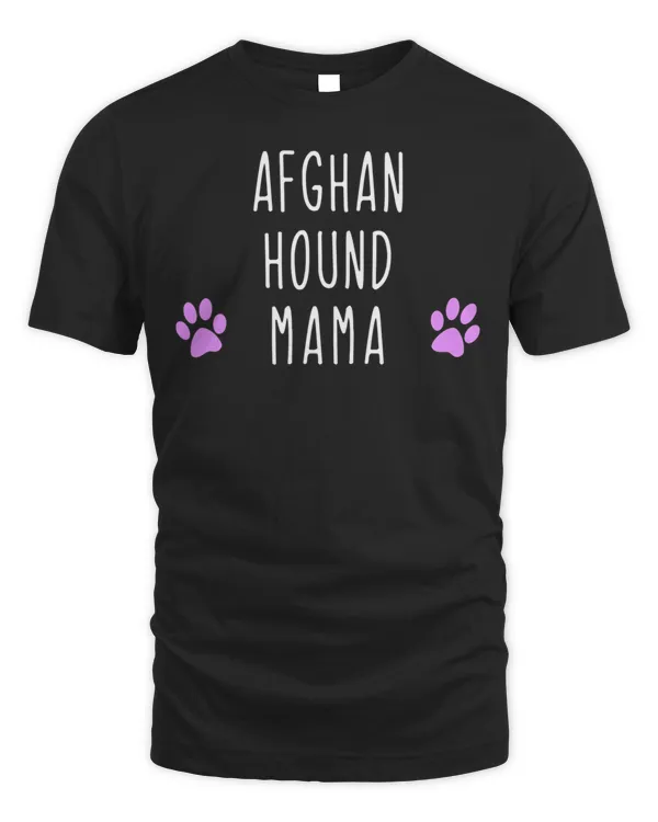 Afghan Hound Mama Funny Dog Lover Gift Christmas T-Shirt