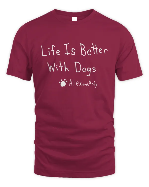 Life Is Better With Dogs Short Sleeve, T-shirt