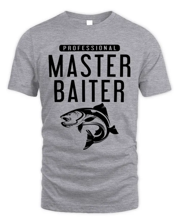 Fishing Gifts for Men | Master Baiter Shirt for Man | Bass Fishing Tshirt - Dad Christmas Gifts - Fishy Tee T-shirt, Husband Shirt, Dad Gift