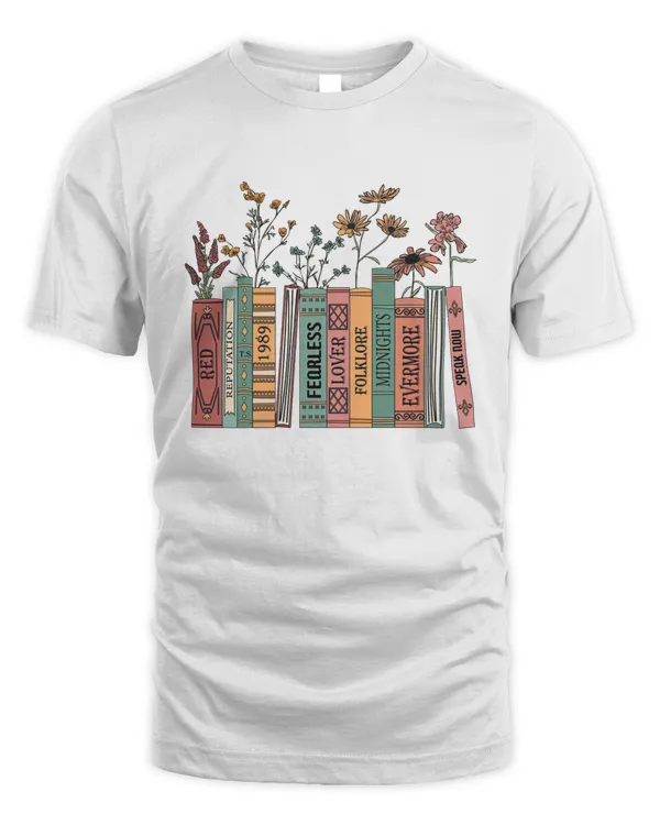 Albums As Books T Shirt Trendy Aesthetic For Book Lovers