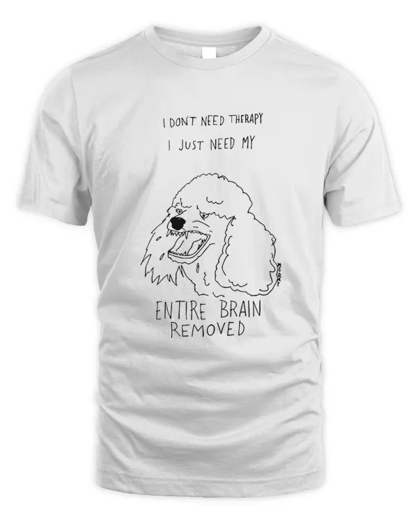 I don’t need therapy I just need my entire brain removed T Shirt