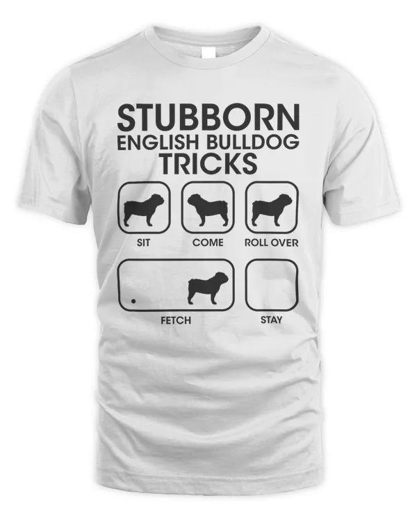 Stubborn English Bulldog Tricks