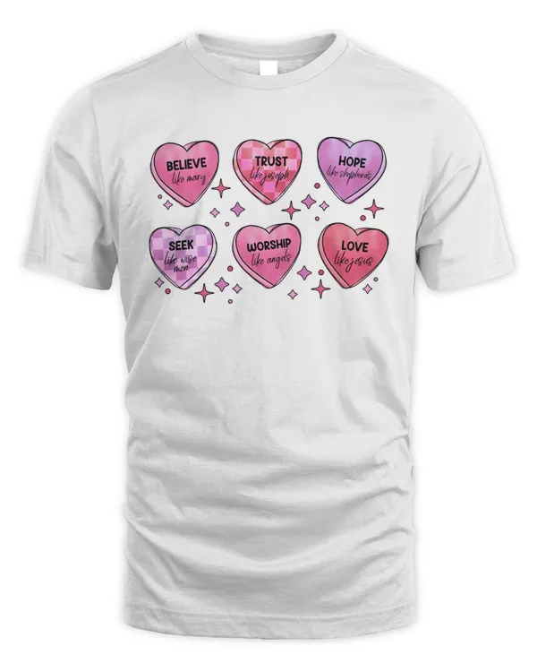 Retro Christian Valentine Shirt Retro Religious Valentine Season Sweatshirt