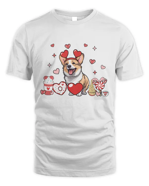 Corgi Valentines Day Shirt